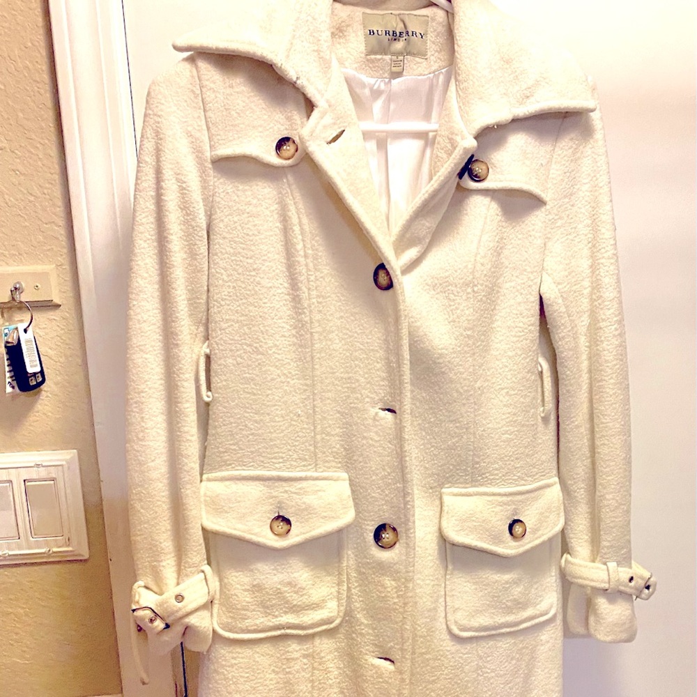 Burberry Wool Trench Coat Small